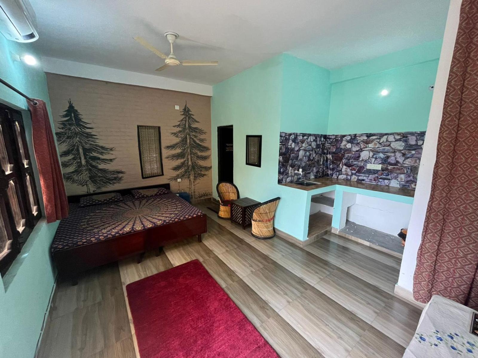 Utsav Riverbank Homestay Haldwāni Dış mekan fotoğraf
